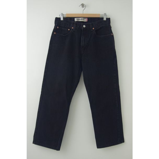 Levi Strauss 505 Regular Fit Jeans Men's W32 L30 (HEMMED)