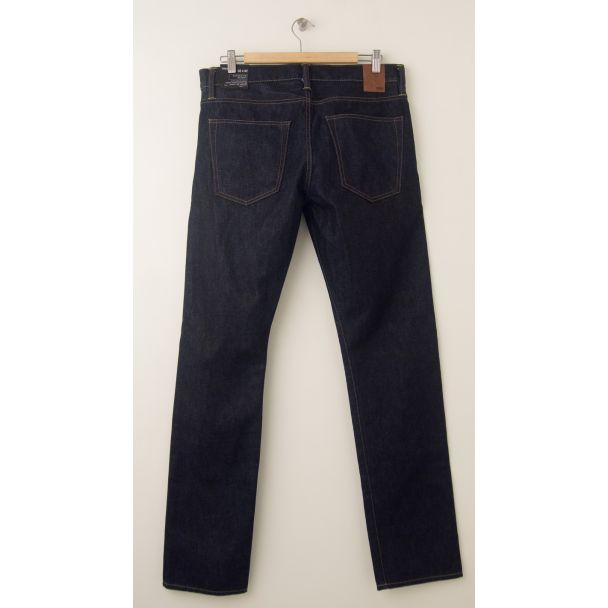 NEW Gap Men's 1969 Authentic Skinny Red Line Selvage Jeans  (back)