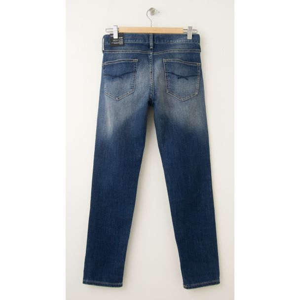 NEW Gap 1969 Sexy Boyfriend Jeans in Mitchum Wash - back