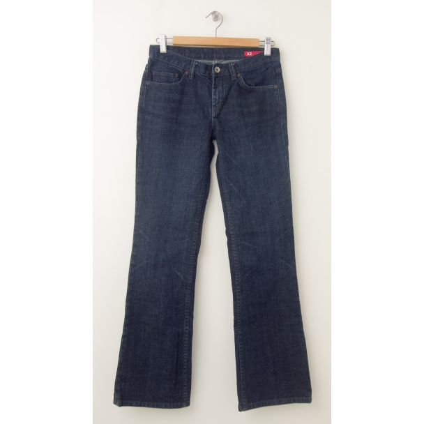 Express X2 W31 Boot Cut Jeans Women's 2R - Regular