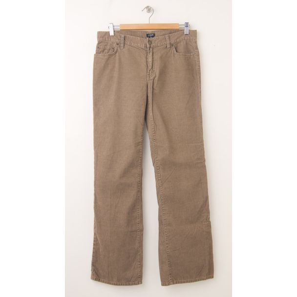 J. Crew City Fit Corduroy Pants Women's 6