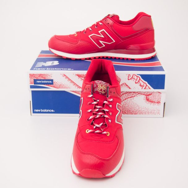 New Balance Men's Year of the Snake 574 Classics Shoes ML574SRE in Red