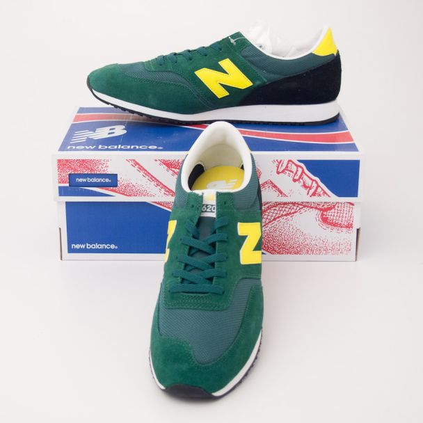 New Balance Men's 620 Classics Retro Shoes CM620SGY Green