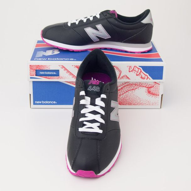 New Balance Women's 446 Classics Running Shoes in Black WL446BV