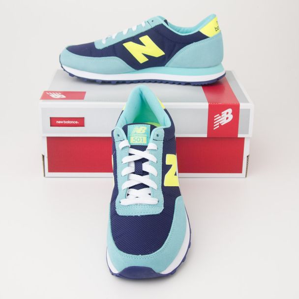 New Balance Women's Heritage 501 Classics Running Shoes Teal