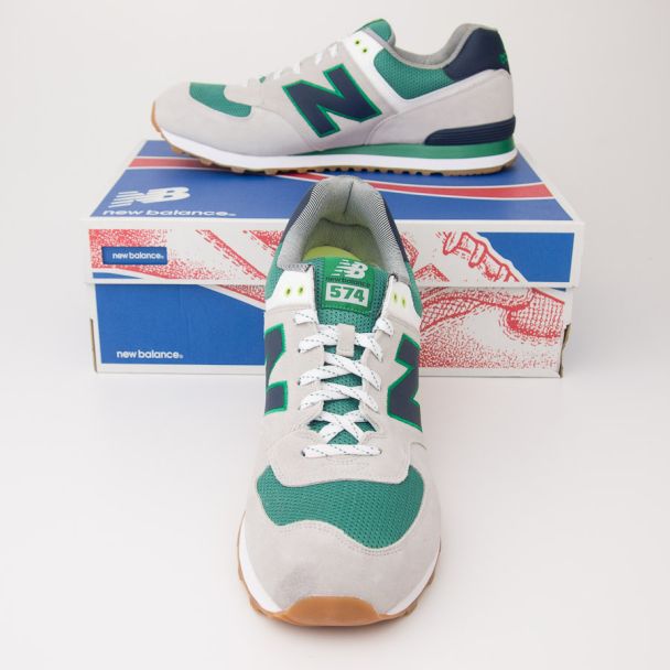 New Balance Yacht Club 574 Classic Running Shoe ML574YCG Grey