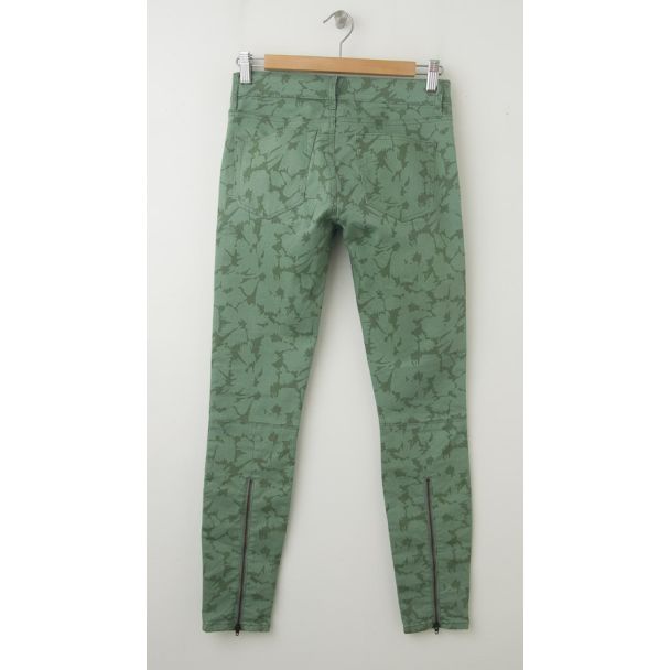 NEW Gap 1969 Legging Jean Skimmer in Green Floral 
