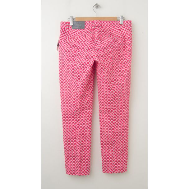 NEW Gap Slim Cropped Pants in Lantern Print 