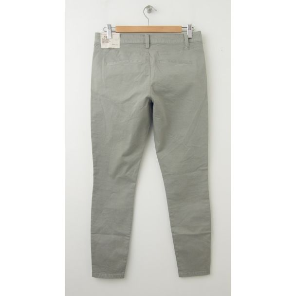 NEW Gap Super Skinny Twill Pants in Grey Suede