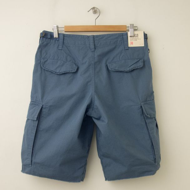 NEW Gap Ripstop Cargo Shorts in Bainbridge Blue  (back)