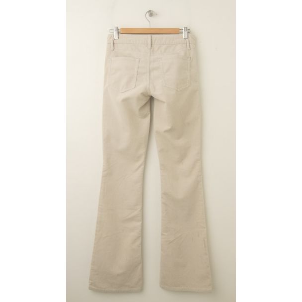 NEW Gap 1969 Perfect Boot Cords Corduroy Pants in Grey Splash (back)