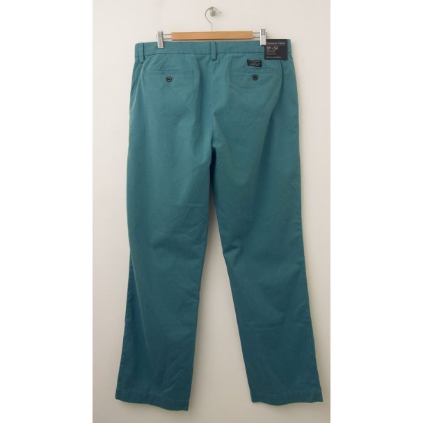 NEW Banana Republic Emerson Vintage Straight-Fit Chino Pants in Green (back)