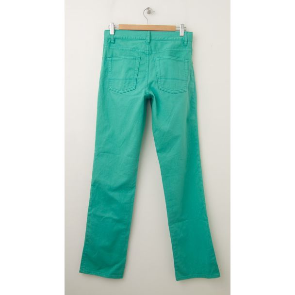NEW GapKids Boy's 1969 Straight Jeans in Turquoise (back)