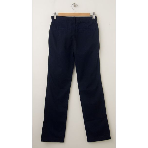 GapKids Boy's GapShield Uniform Straight Chino Pants in True Navy (back)