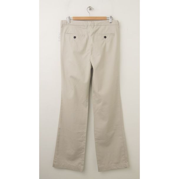 GapKids Boy's GapShield Easy Fit Pleated Pant in Classic Stone (back)