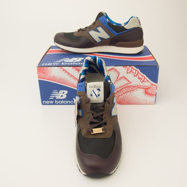 New Balance Made in England Race Day 576 The Fighter Sneaker M576RBB
