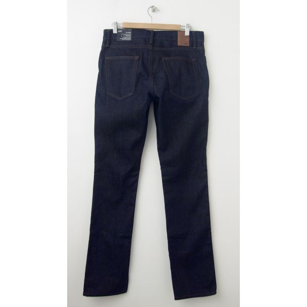 NEW Gap 1969 Authentic Skinny Fit Jeans in Resin Rinse (back)