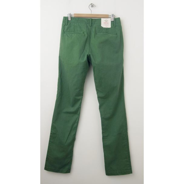 NEW Gap Men's Lived-In Slim Khaki Pants in New Grass Green