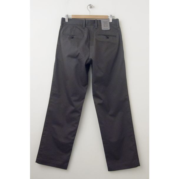 NEW Gap Relaxed Fit Classic Khaki Pants in Chino Grey (back)
