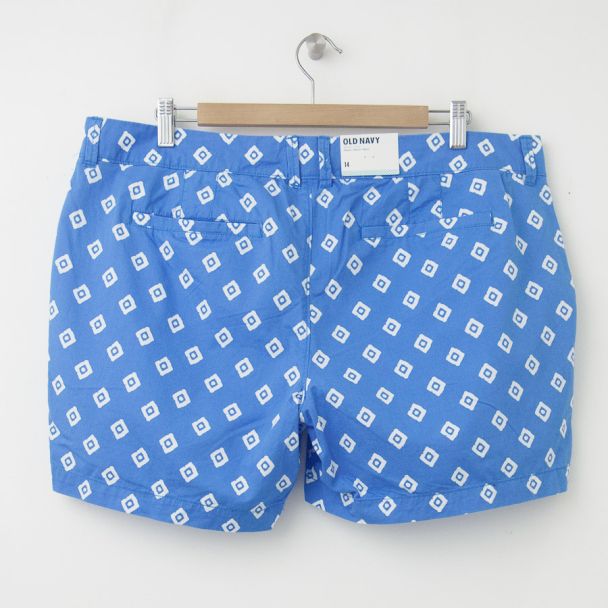 NEW Old Navy Printed 5" Twill Shorts in Azure Like You