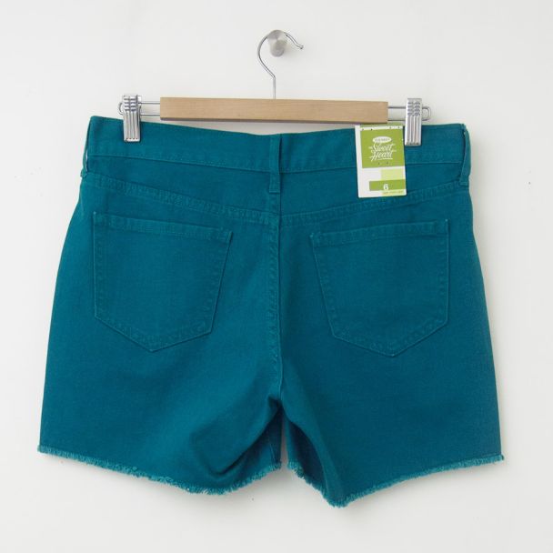 NEW Old Navy The Sweetheart 5" Denim Cut-Off Shorts in Polliwog