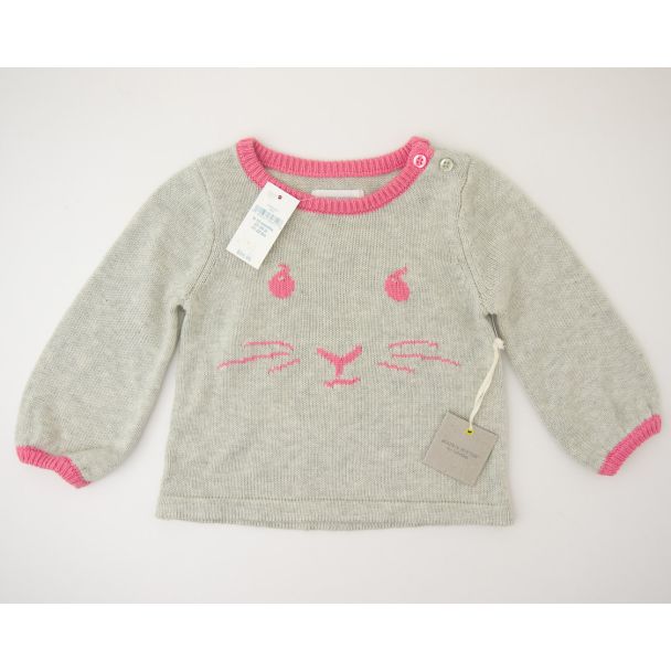 NEW babyGap Beatrix Potter Intarsia Peter Rabbit Sweater in Kitty