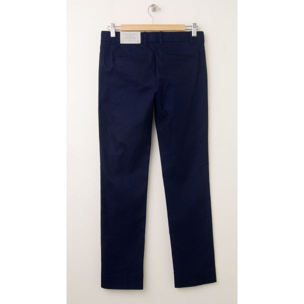 NEW Gap True Straight Piped Pants in Navy Uniform