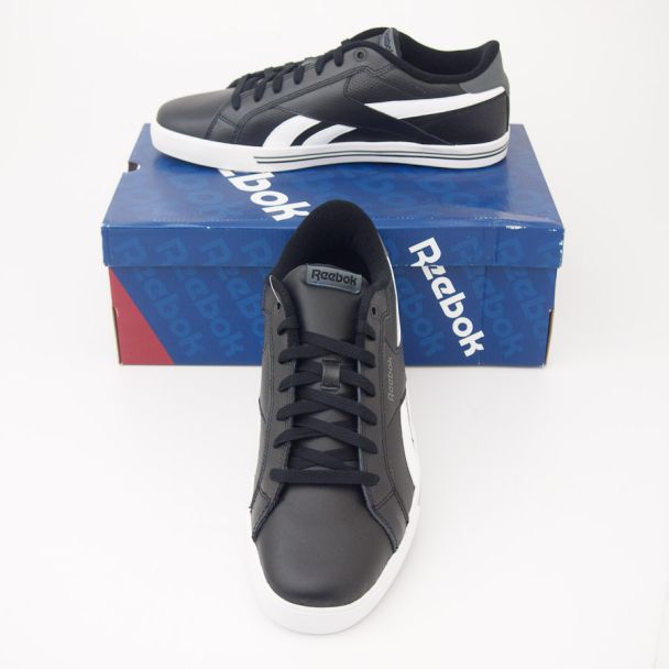 Reebok Men's Royal Complete Low Basketball Shoes V47340 in Black/White