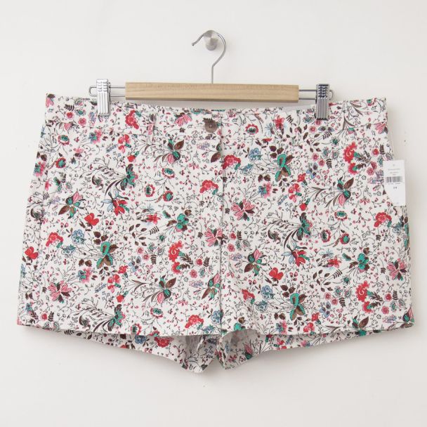 NEW Gap Sunkissed Floral Short Shorts in Multi (back)