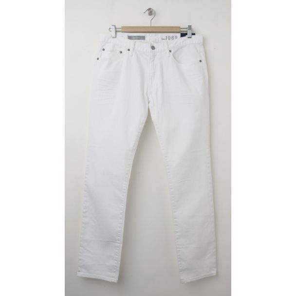 NEW Gap 1969 Skinny Fit Jeans in White 