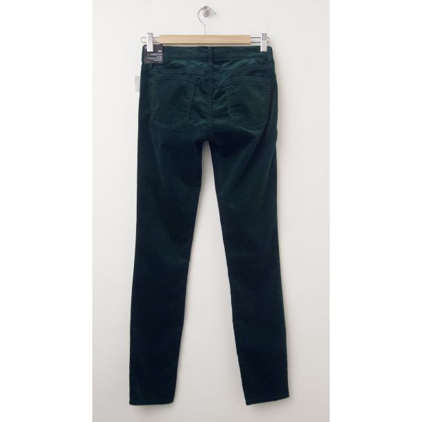 NEW Gap 1969 Legging Jean Velvet Corduroy Pants in Tropical Green (back)