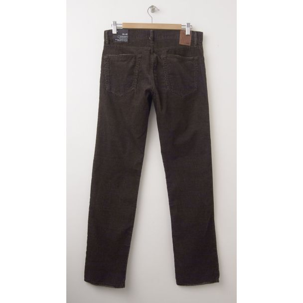 NEW Gap 1969 Cord Straight Fit Corduroy Pants in Chocolate (back)