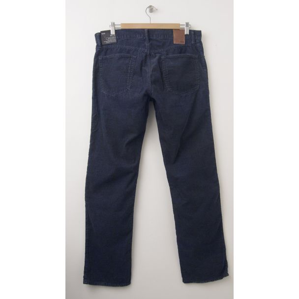 NEW Gap 1969 Cord Straight Fit Corduroy Pants in Vintage Navy (back)