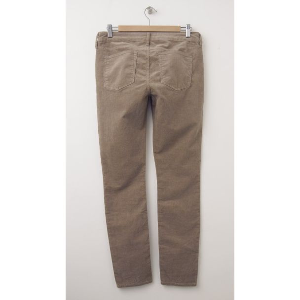 NEW Gap 1969 Ultimate Panel Always Skinny Cords Maternity Pants in Desert Wood (back)