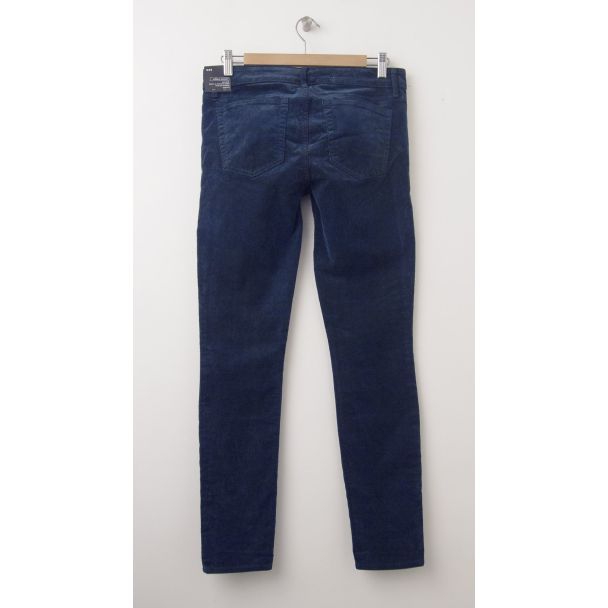 NEW Gap 1969 Always Skinny Cords Corduroy Pants in Frozen Navy (back)