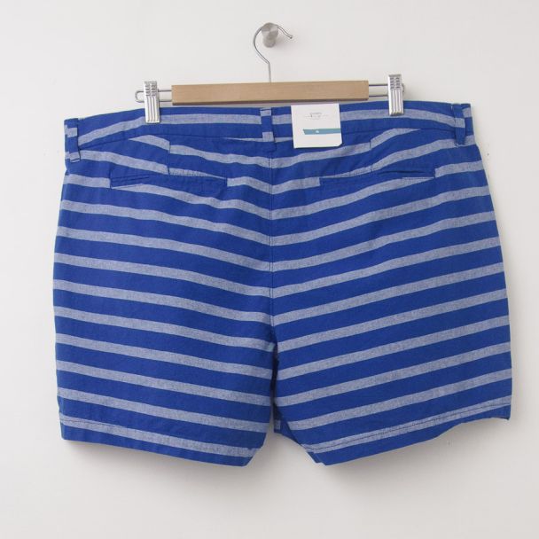 NEW Old Navy Printed 5" Shorts in Blue Stripe
