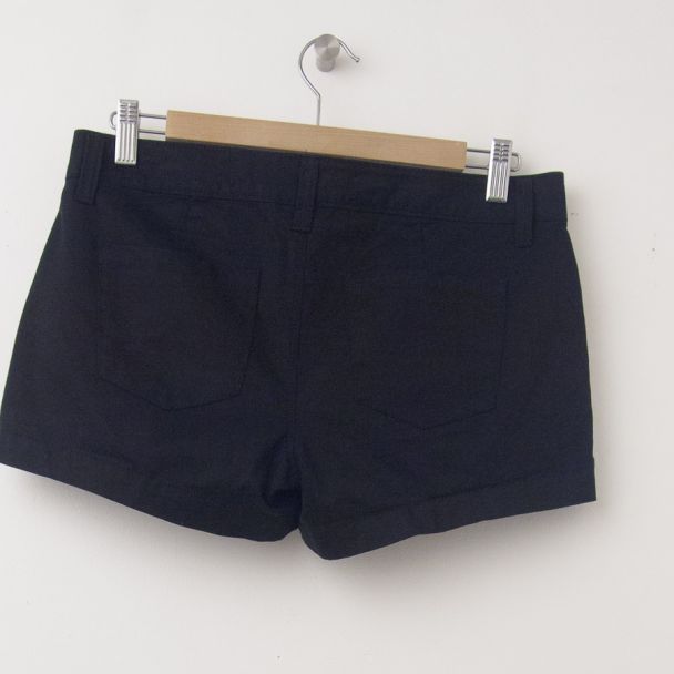 NEW Old Navy Moto Inspired Shorts in Blackjack (back)