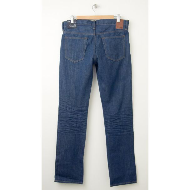 NEW Gap 1969 Slim Fit Jeans in Scraped Blue Wash (back)