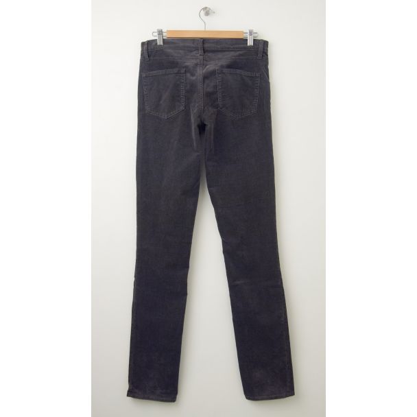 NEW Gap 1969 Mid-Rise Real Straight Cords Corduroy Pants in Soft Black (back)