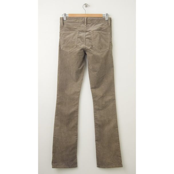 NEW Gap 1969 Perfect Boot Cords Corduroy Pants in Deep Desertwood (back)