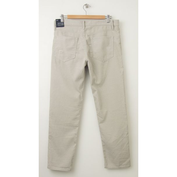 NEW Gap 1969 Destructed Sexy Boyfriend Cords Corduroy Pants in Grey Splash