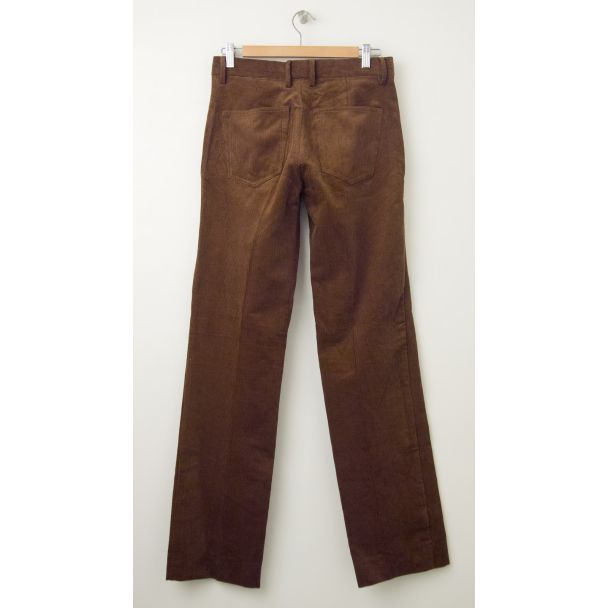 NEW Gap Trouser Cord Corduroy Pants in Palomino Brown (back)