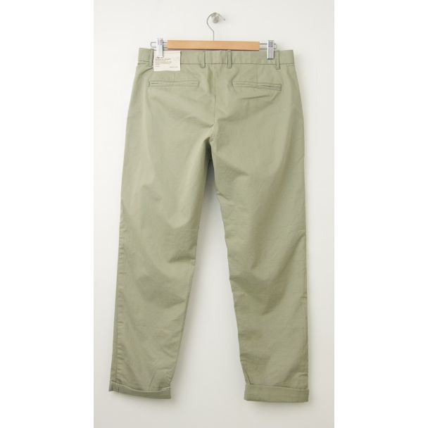 NEW Gap Broken-In Straight Pants in Light Sage (back)
