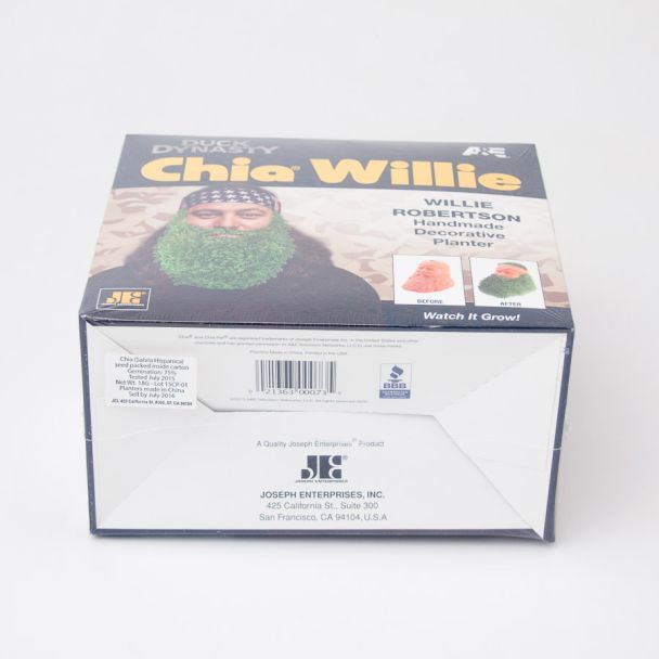 Chia Pet Duck Dynasty Willie Decorative Planter