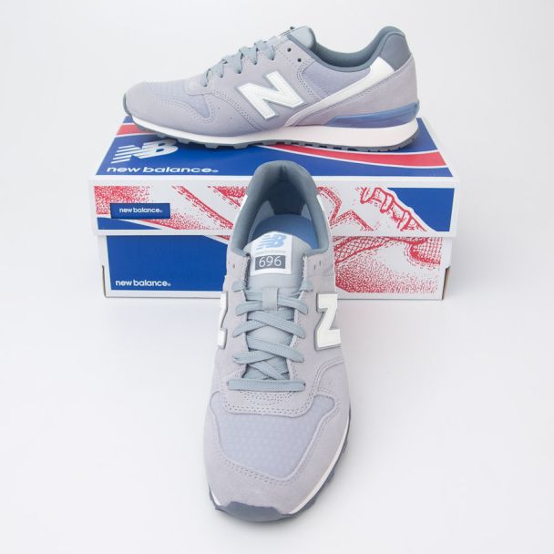 New Balance Women's Summer Utility 696 Classics Running Shoes in Silver Mink WL696SUB