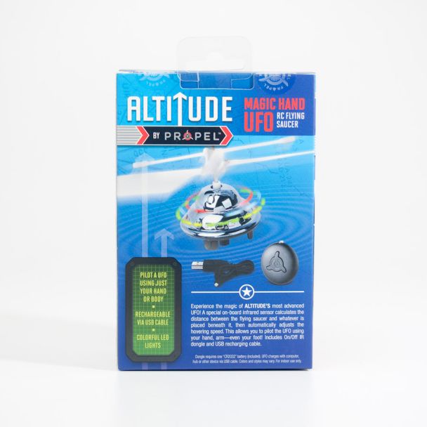 Propel RC Altitude Magic Hand UFO RC Flying Saucer in Blue