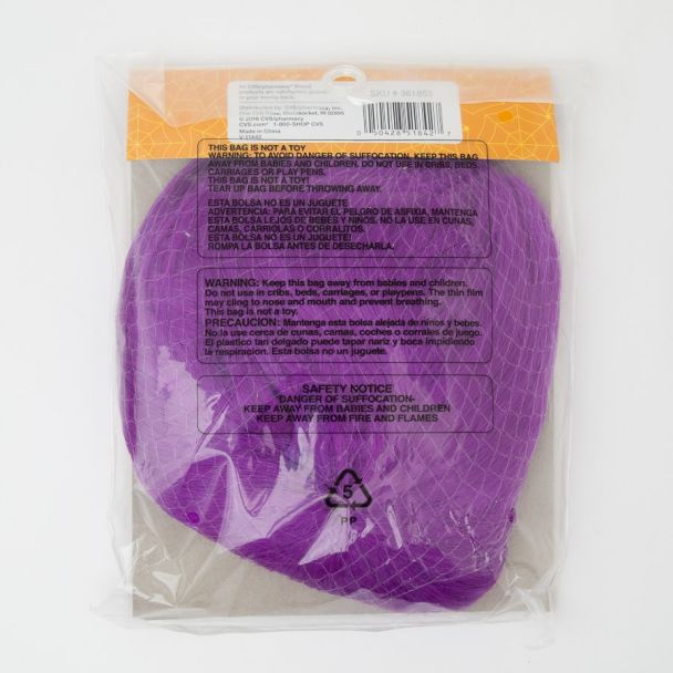 Spooky Village Electric Diva Adult Wig in Purple