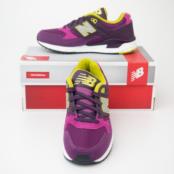 New Balance Women's 530 '90s Remix Running Shoes W530BAB in Voltage Violet 