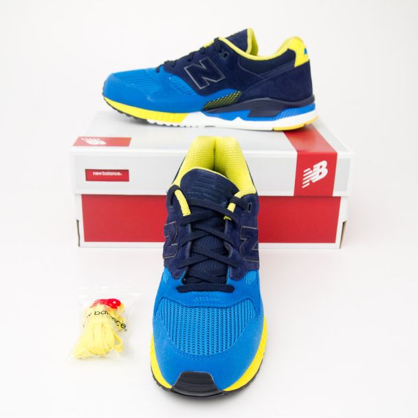 New Balance Men's 530 Bionic Boom Running Shoes M530RTB in Blue Sonar/Abys