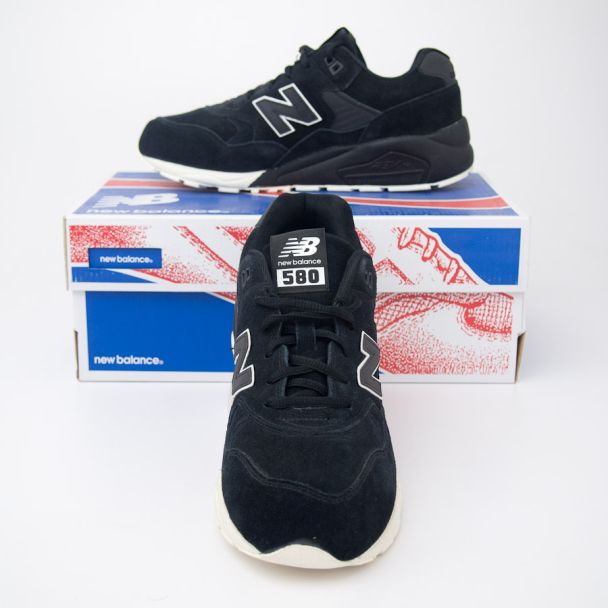 New Balance Men's 580 Tonal Pack Running Shoe MRT580BV in Black